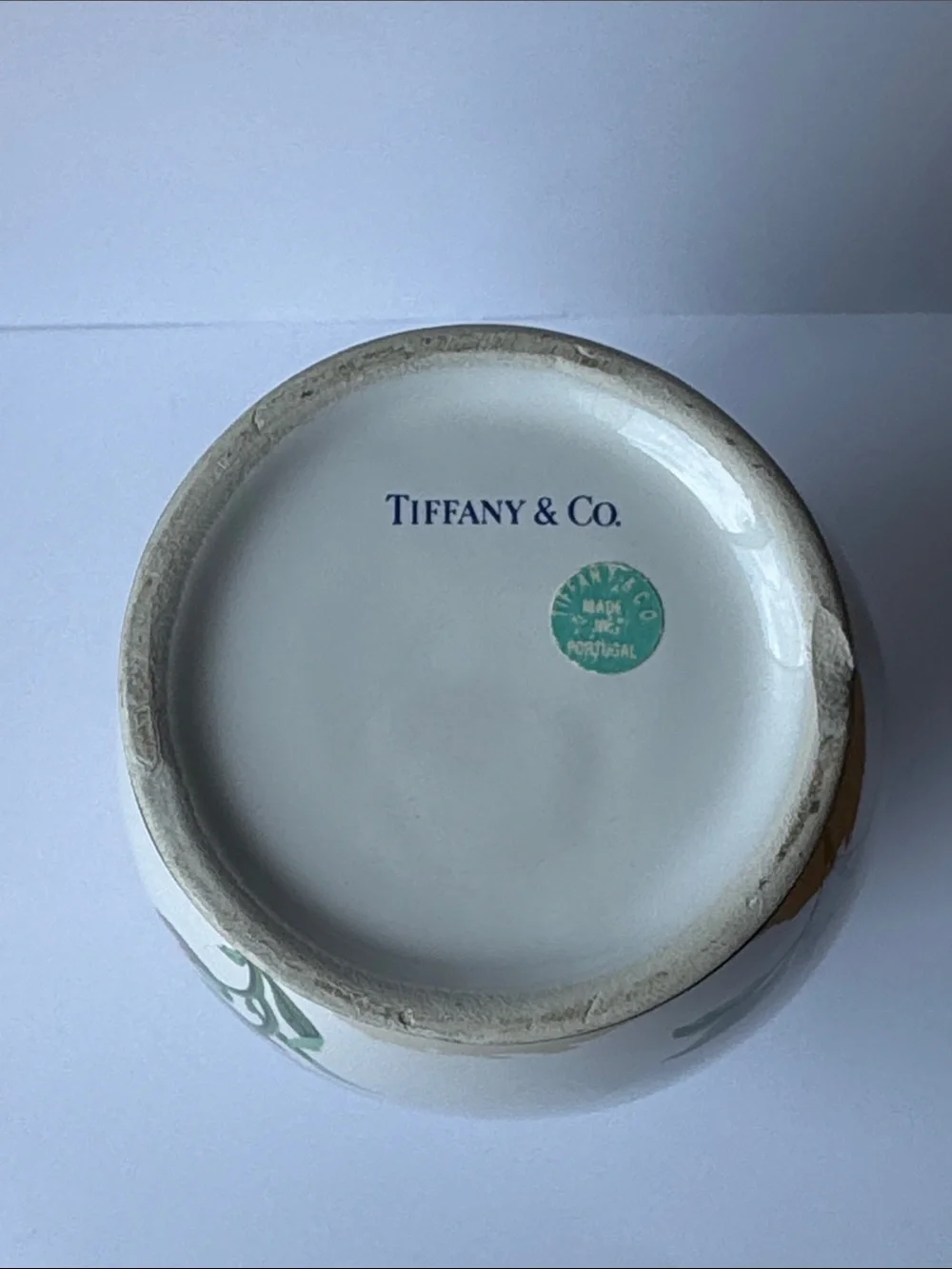 Vintage Tiffany & Co. Sintra floral vase